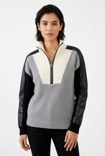 Color block sweater