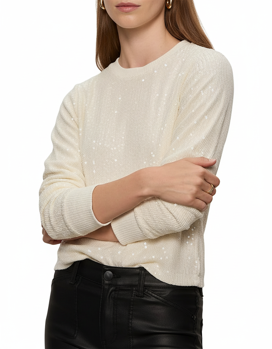 SPARKLE TOGETHER SWEATER TOP