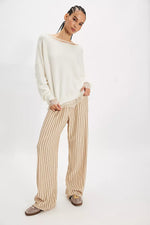 SEE ME PULLOVER - IVORY COMBO