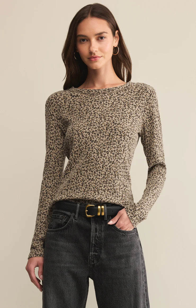 ARLET ANIMAL MINI THERMAL TOP - SUEDE