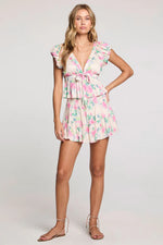 RAYNE MINI SKIRT - VANILLA