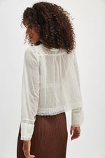 FOREVERMORE LONGSLEEVE TOP - IVORY