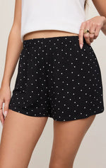 Luxe Dot Short - Black
