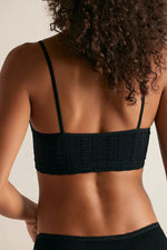 HEIRLOOM SEAMLESS BRALETTES- BLACK