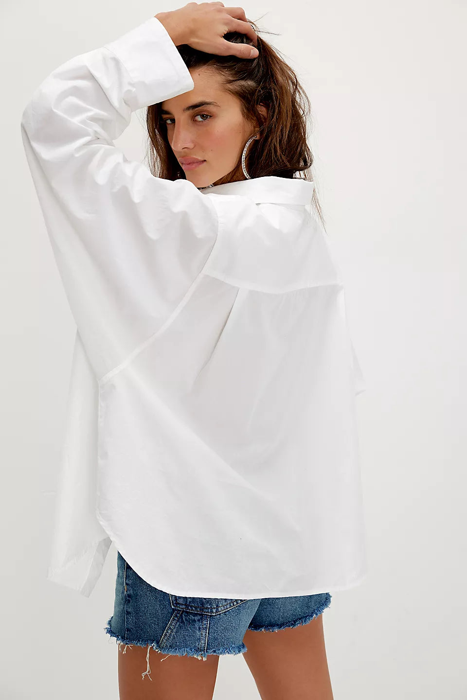 SABINE TAILORED SHIRT - PARCHMENT