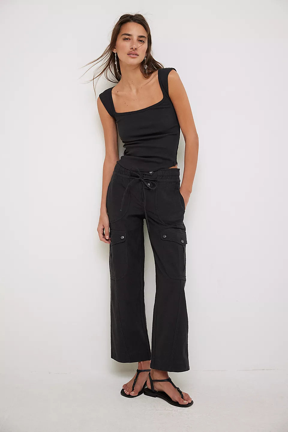 PARK AVE PANTS - BLACK