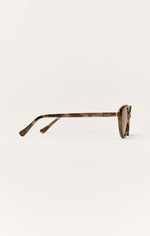 NOUVEAU POLARIZED SUNGLASSES-BROWN TORTOISE/BROWN