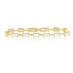 RECTANGLE CUT TENNIS BRACELET