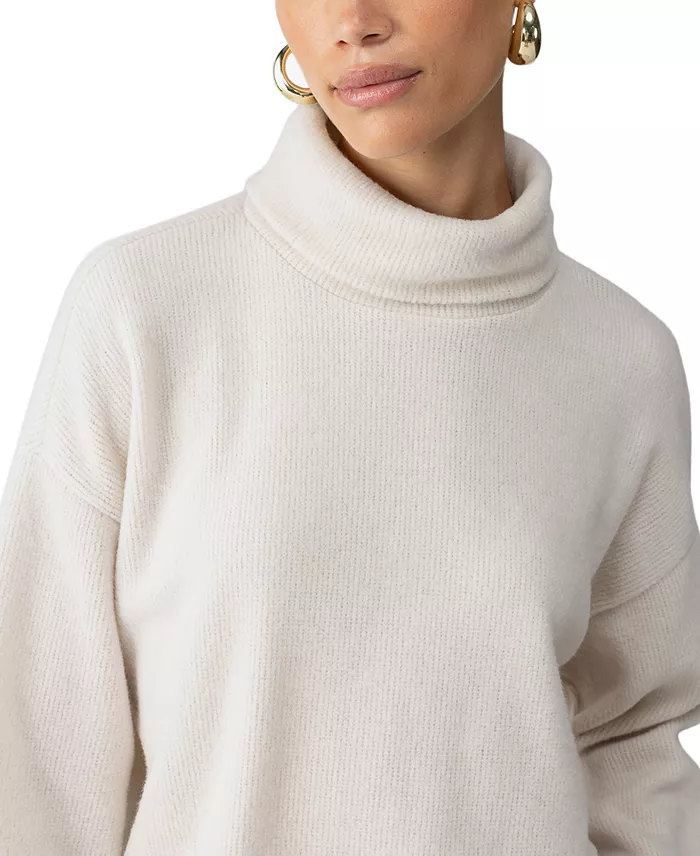 EVERYDAY COZY RIB KNIT-TOASTED ALMOND