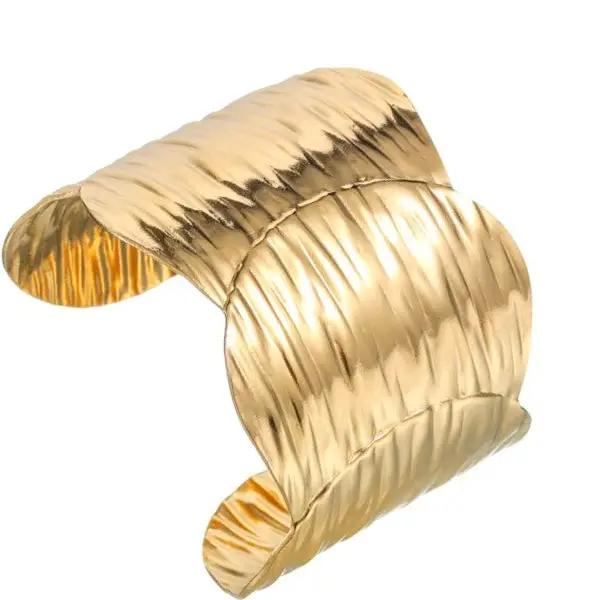 HAMMERED CUFF BRACELET-