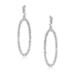 PAVE STATEMENT EARRINGS