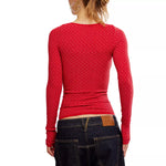 Love Letter Long Sleeve - Salsa