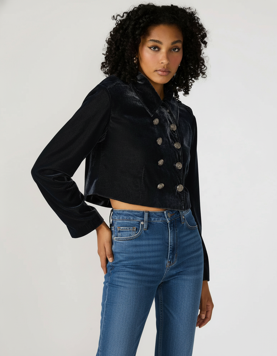 TONIA BLAZER - INDIGO HAZE