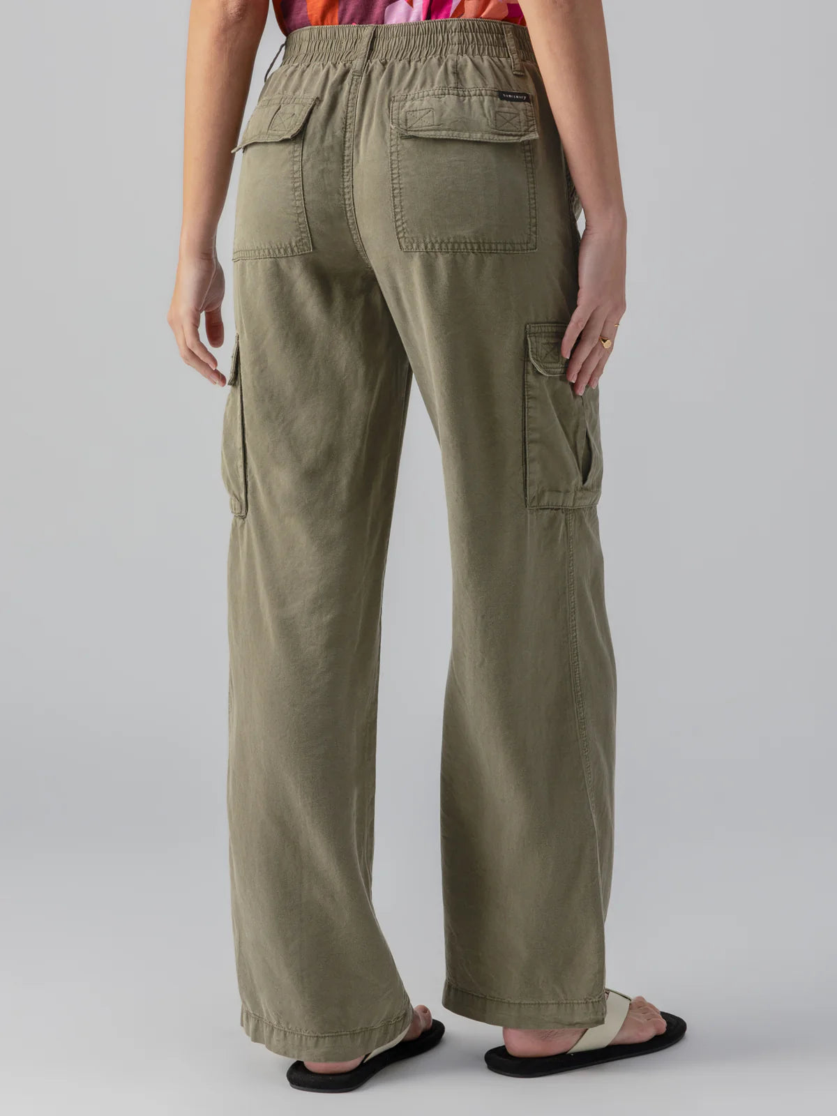 RELAXED CARGO STANDARD RISE - OLIVE