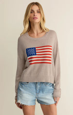 SIENNA SWEATER - PATRIOT