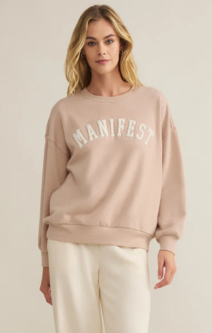 MANIFEST SWEATSHIRT - MUSHROOM