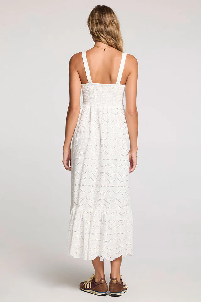 HARBOR MIDI DRESS - IVORY