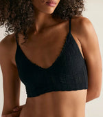 HEIRLOOM SEAMLESS BRALETTES- BLACK