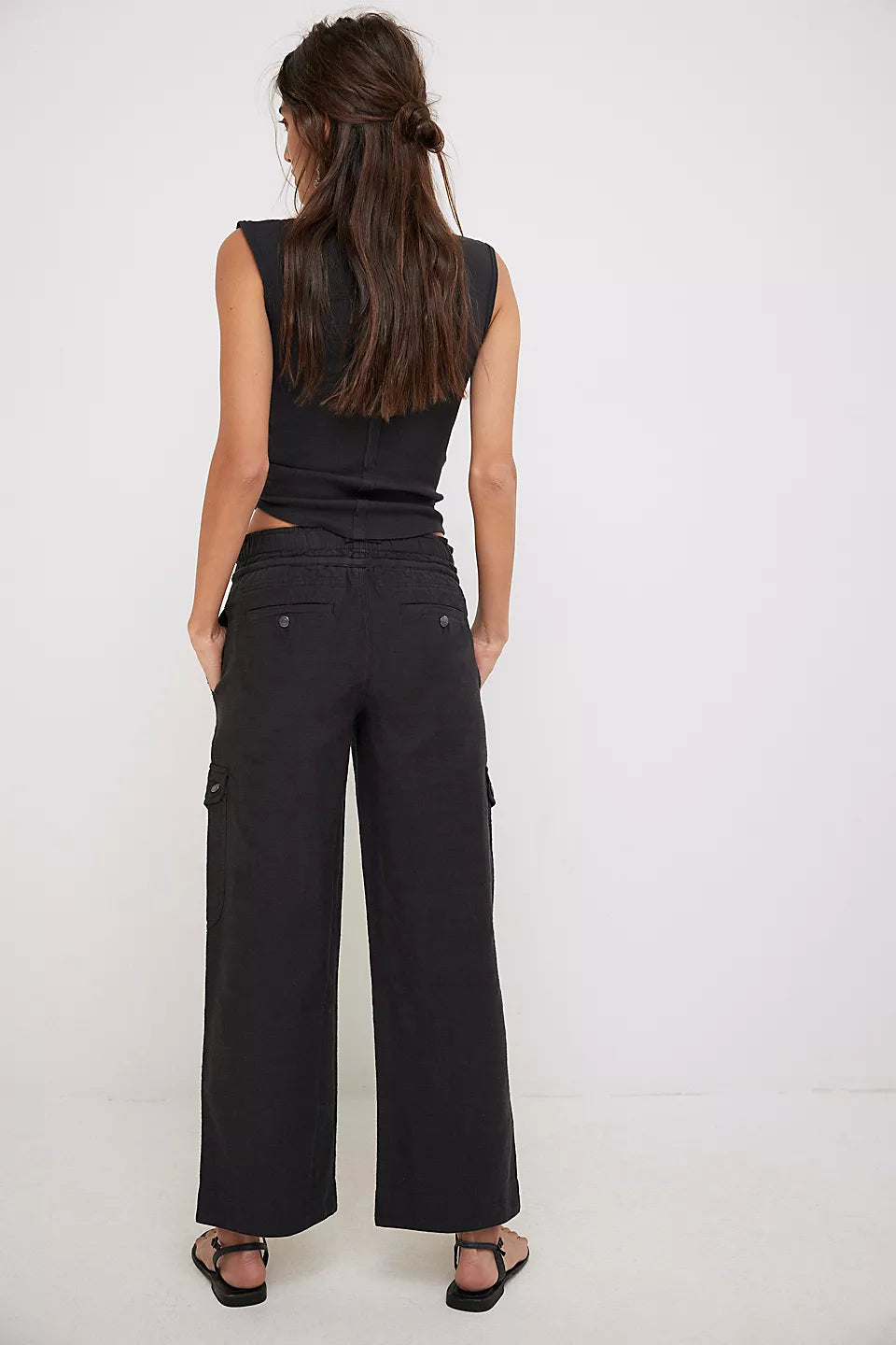 PARK AVE PANTS - BLACK