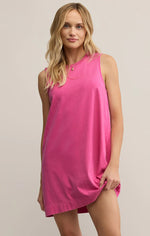 SLOANE DRESS-ISLAND PINK
