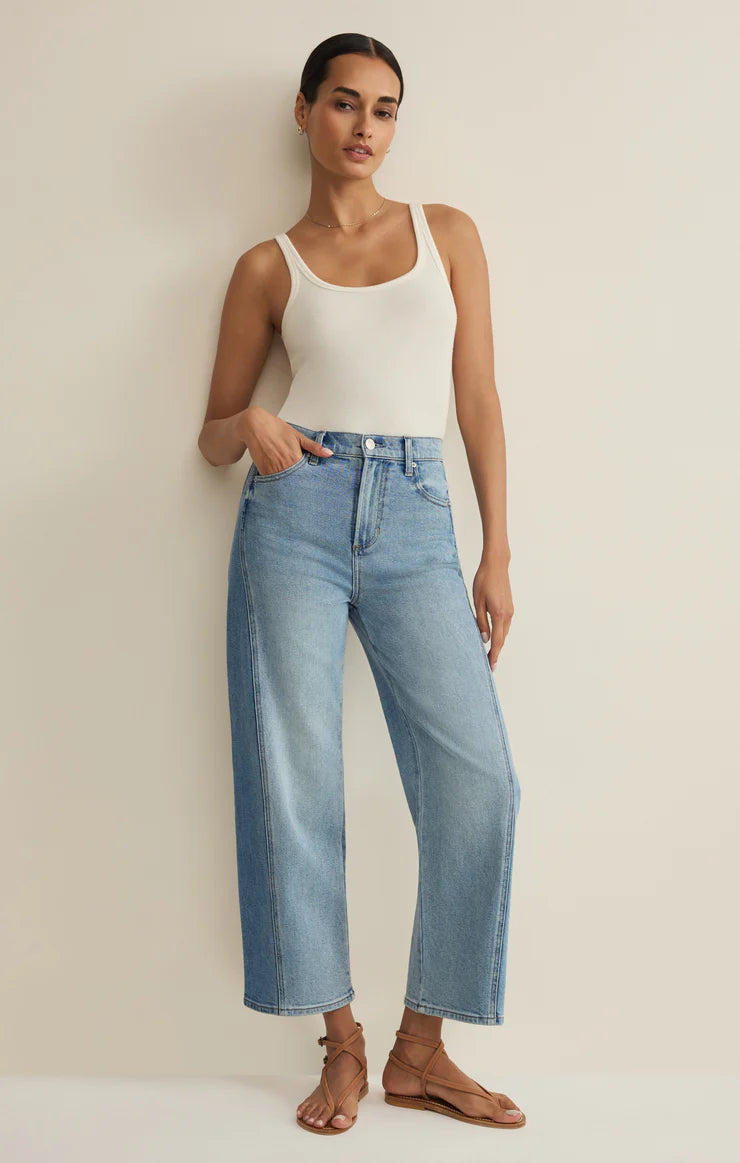 LUNA HIGH RISE CROP - UTOPIA – FLAIR ON 3RD