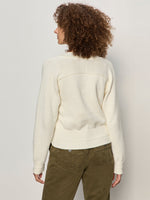 PERFECT VNECK SWEATER - VINTAGE IVORY