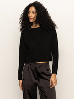 ZIP IT SWEATER - BLACK