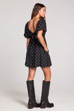 ELIO MINI DRESS - BLACK