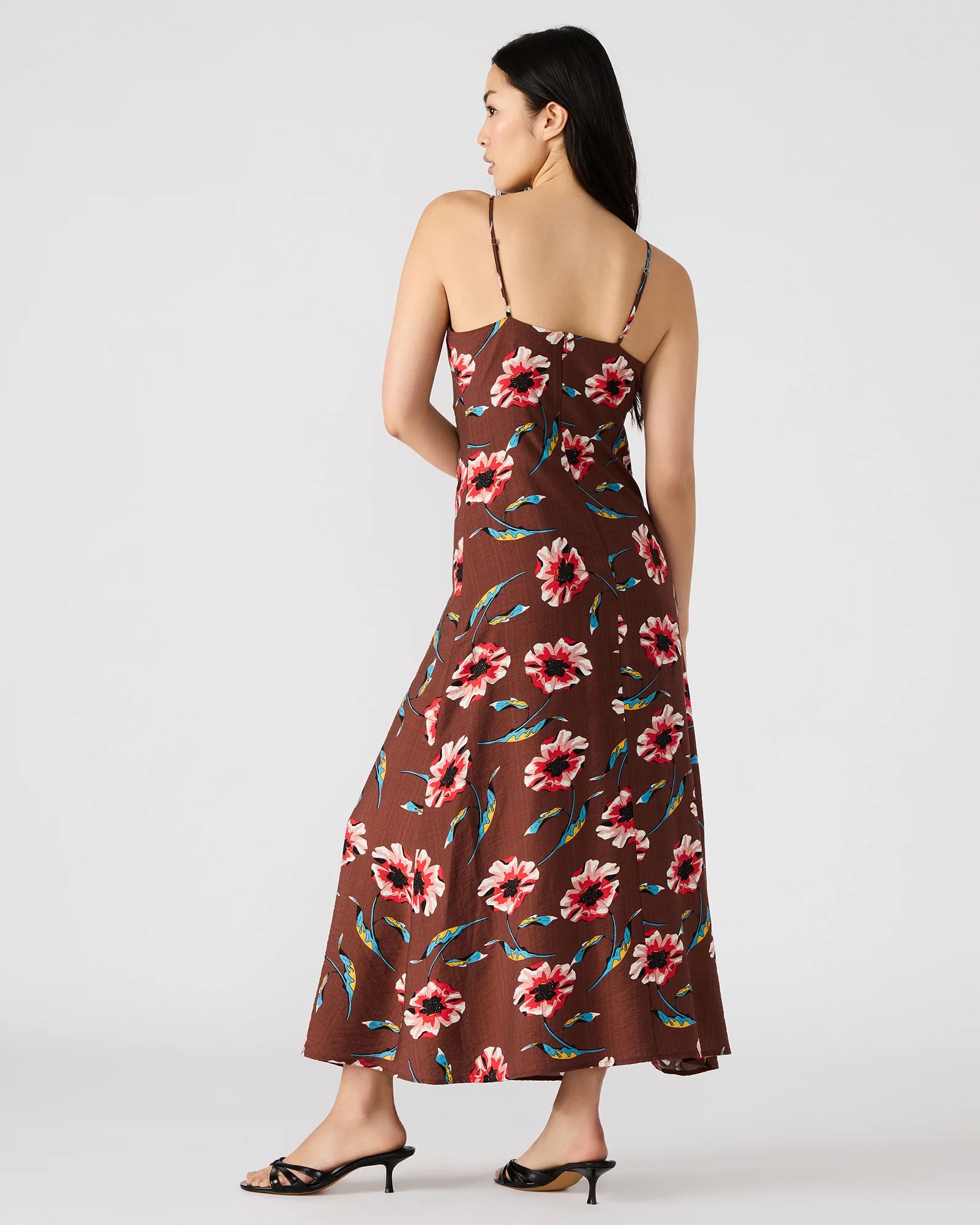 MONROE DRESS - BROWN