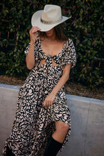 EVRA MAXI DRESS - BLACK