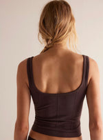 SIMPLY SOFT CAMI - TEAK