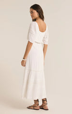 POPPY DRESS - WHITE