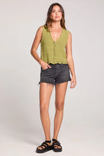 LISSA SWEATER VEST - WILLOW
