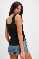 BRYSON HENLEY TANK - BLACK