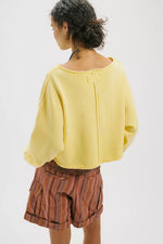 TO THE EAST PULLOVER - DOUBLE BUTTER