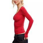 Love Letter Long Sleeve - Salsa