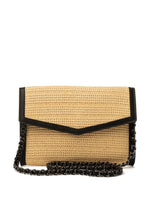 BETH RAFFIA CLUTCH