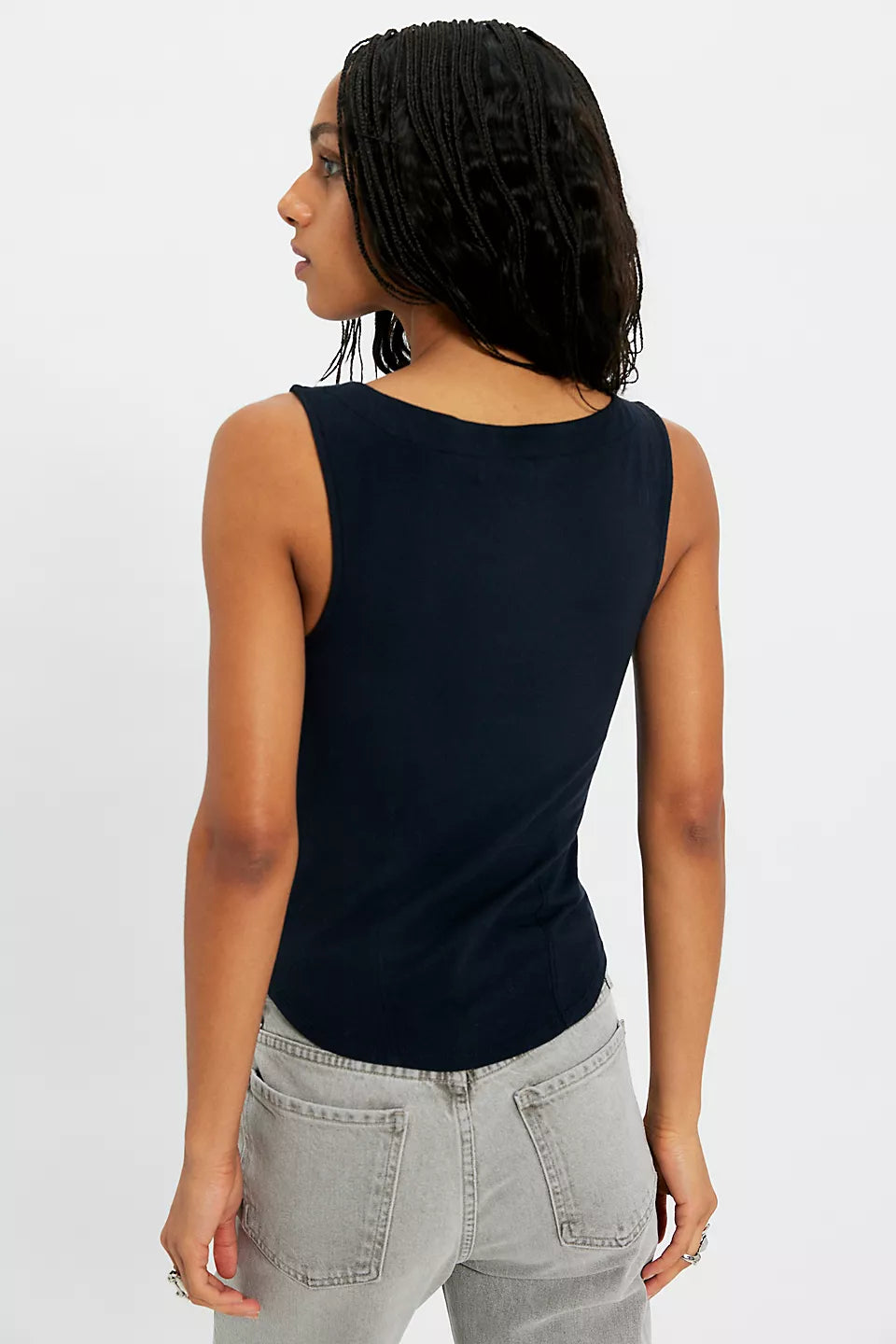 ICONIC TANK - BLACK – FLAIR ON 3RD