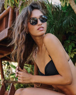 SUNGLASSES - QUINN BLACK/SMOKE