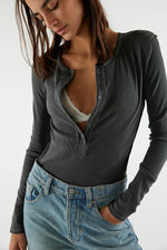 JAMIE HENLEY TOP-BLACK