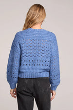 RONNIE SWEATER - AZURE BLUE
