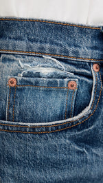 WESTWARD HIGH RISE SEAMED BARREL-AUTHENTIC