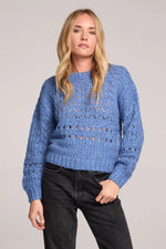 RONNIE SWEATER - AZURE BLUE