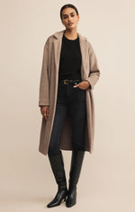 MASON LUX COAT-SMOKEY