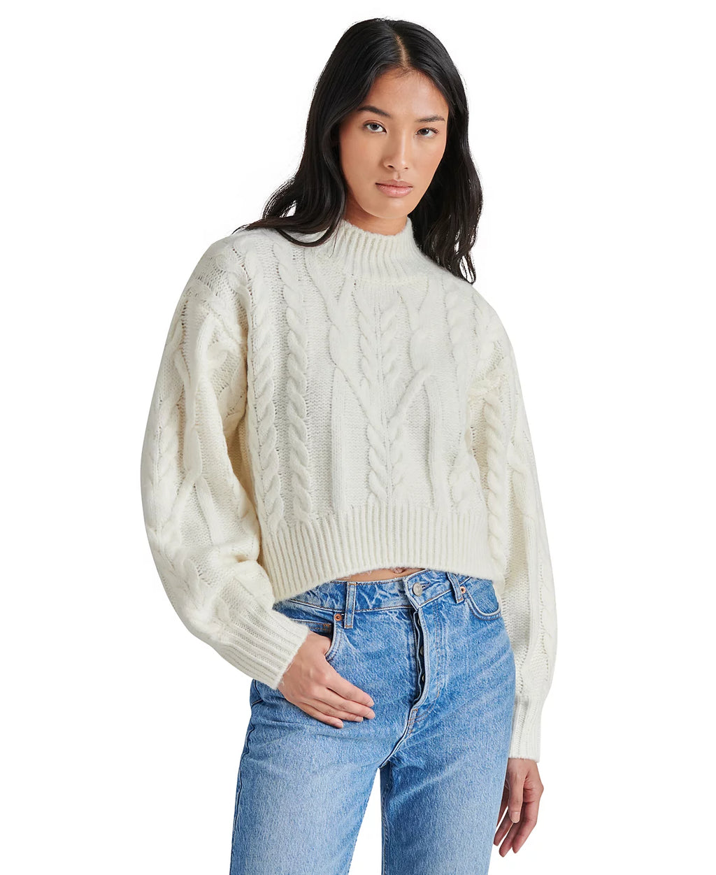 MARCIE SWEATER - WHISPERING WHITE