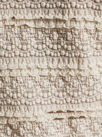 LOVELY LACE BUTTON FRONT TOP - VINTAGE IVORY