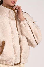SHERPA JACKET-IVORY