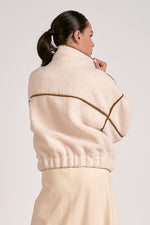 SHERPA JACKET-IVORY
