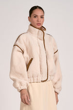 SHERPA JACKET-IVORY