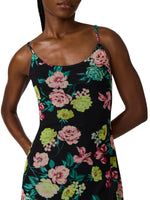 GISELLY DRESS-BLACK DITSY FLORAL